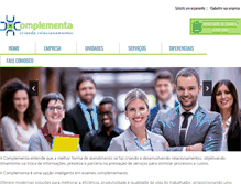 Tablet Screenshot of complementa.com.br